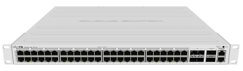 MikroTik CRS354-48P-4S+2Q+RM Cloud Router Switch 48 Port 